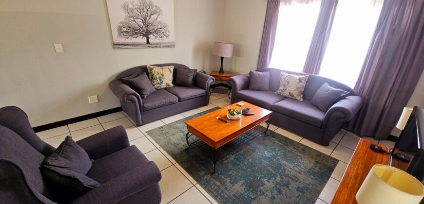 Fully Furnished 3 Bedroom Apartment for Rent: Sunninghill: Sandton